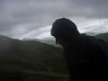 Sun - climbing Sgurr Elide Mor